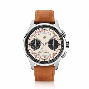 1934 Multichron. Steel / Multicolor