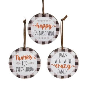 *3/Set Thanks For Everything Wine Tags