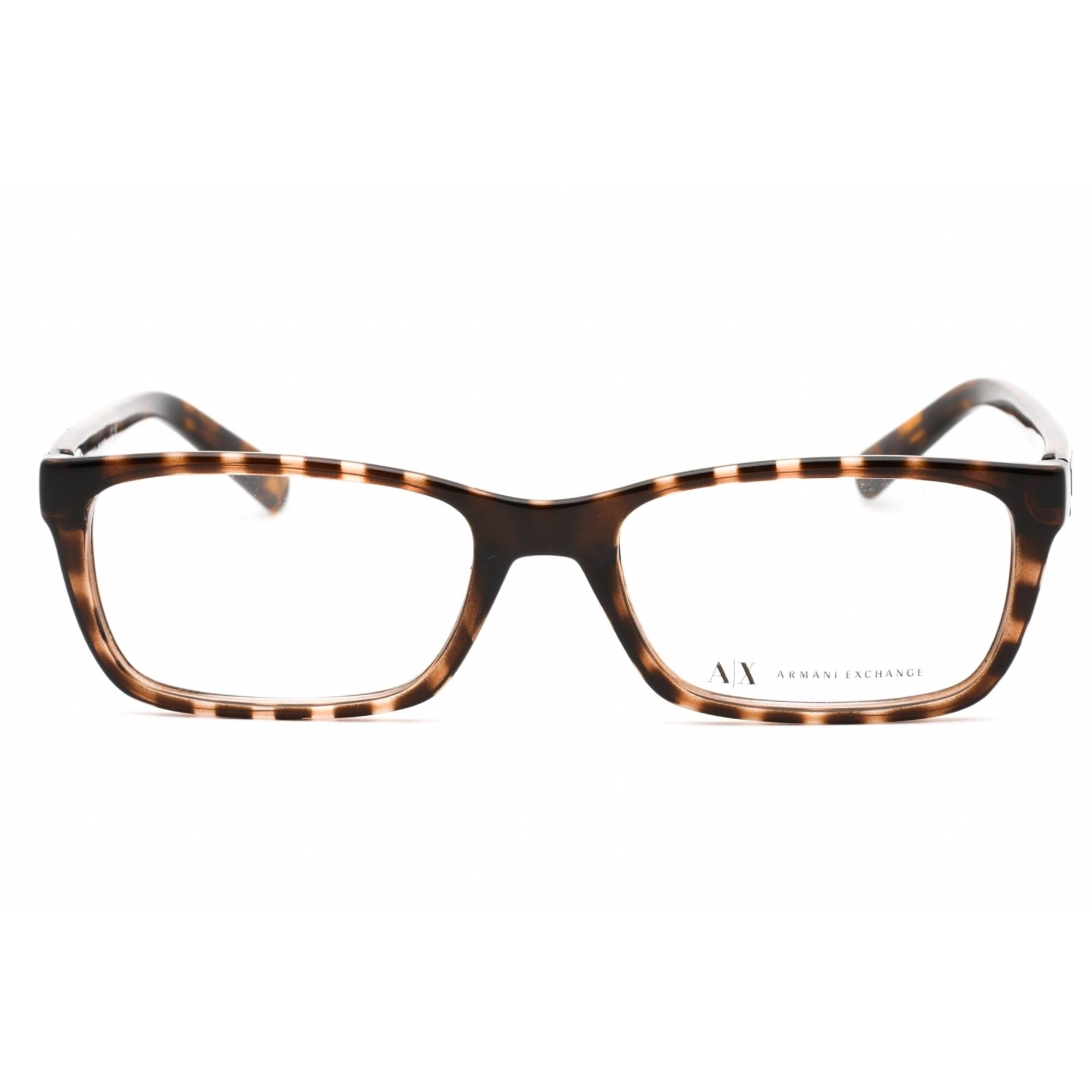Armani Exchange Women's Eyeglasses - Havana Rectangular Acetate Frame | AX3007 8037