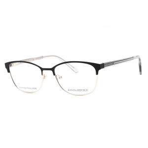 Banana Republic Women's Eyeglasses - 52mm Matte Black Gold Frame | BR 205 0I46 00