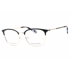 Banana Republic Women's Eyeglasses - 53mm Blue Gold Square Frame | ISADORA 0KY2 00