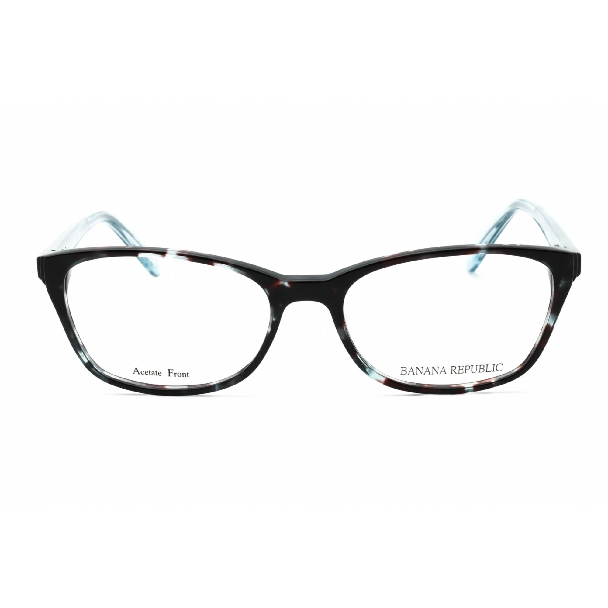Banana Republic Women's Eyeglasses - 54mm Black Green Plastic Frame | BR 204 0EO3 00