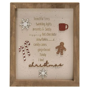 *Beautiful Trees Dimensional Framed Sign
