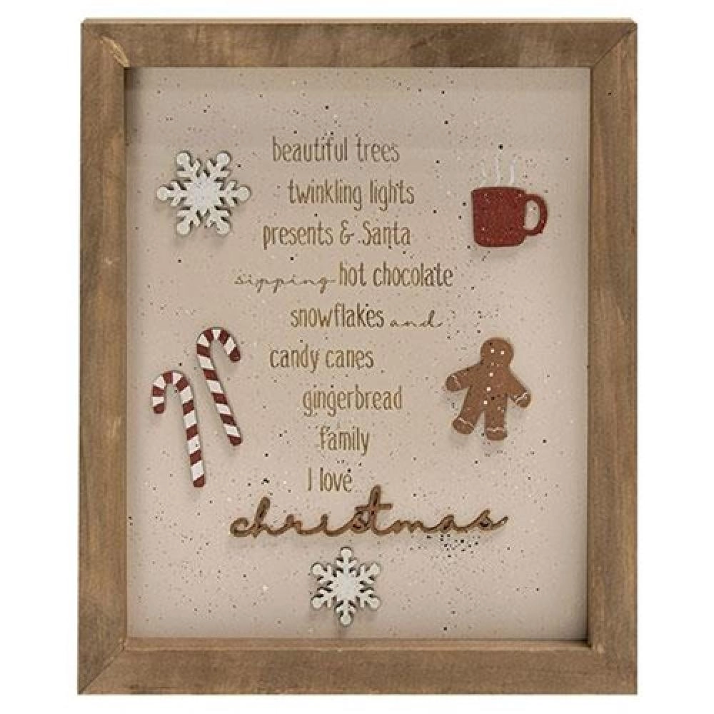 *Beautiful Trees Dimensional Framed Sign