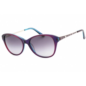 Bebe Women's Sunglasses - Plum Full Rim Cat Eye Fixed Nose Pads Frame | BB7178 505