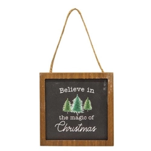 *Believe in the Magic of Christmas Framed Ornament