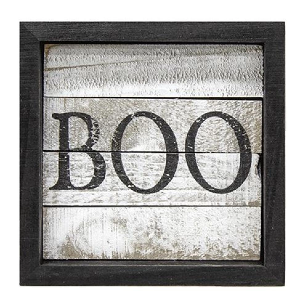 *Boo Shiplap Box Sign