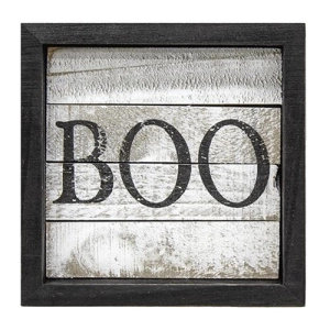 *Boo Shiplap Box Sign