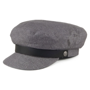 Brixton Fiddler Cap - Grey Mix