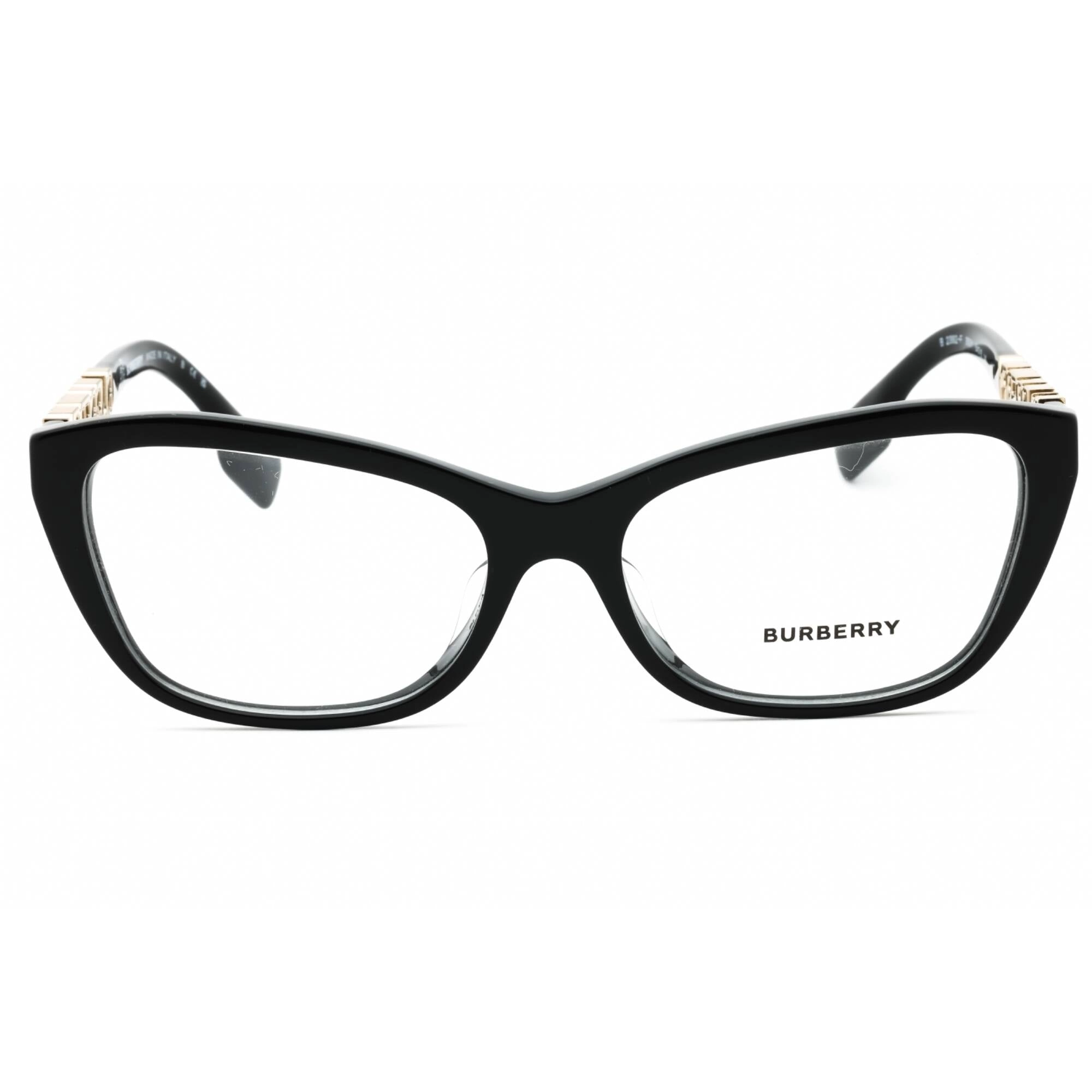 Burberry Women's Eyeglasses - Black Plastic Full Rim Cat Eye Frame | 0BE2392F 3001