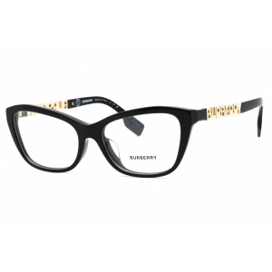 Burberry Women's Eyeglasses - Black Plastic Full Rim Cat Eye Frame | 0BE2392F 3001