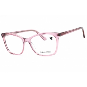 Calvin Klein Women's Eyeglasses - Crystal Mauve/Rose Cat Eye Shape Frame | CK19529 535