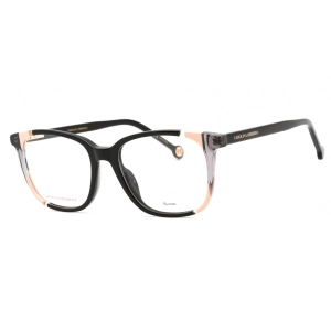 Carolina Herrera Women's Eyeglasses - Black Nude Plastic Square Frame | CH 0065 0KDX