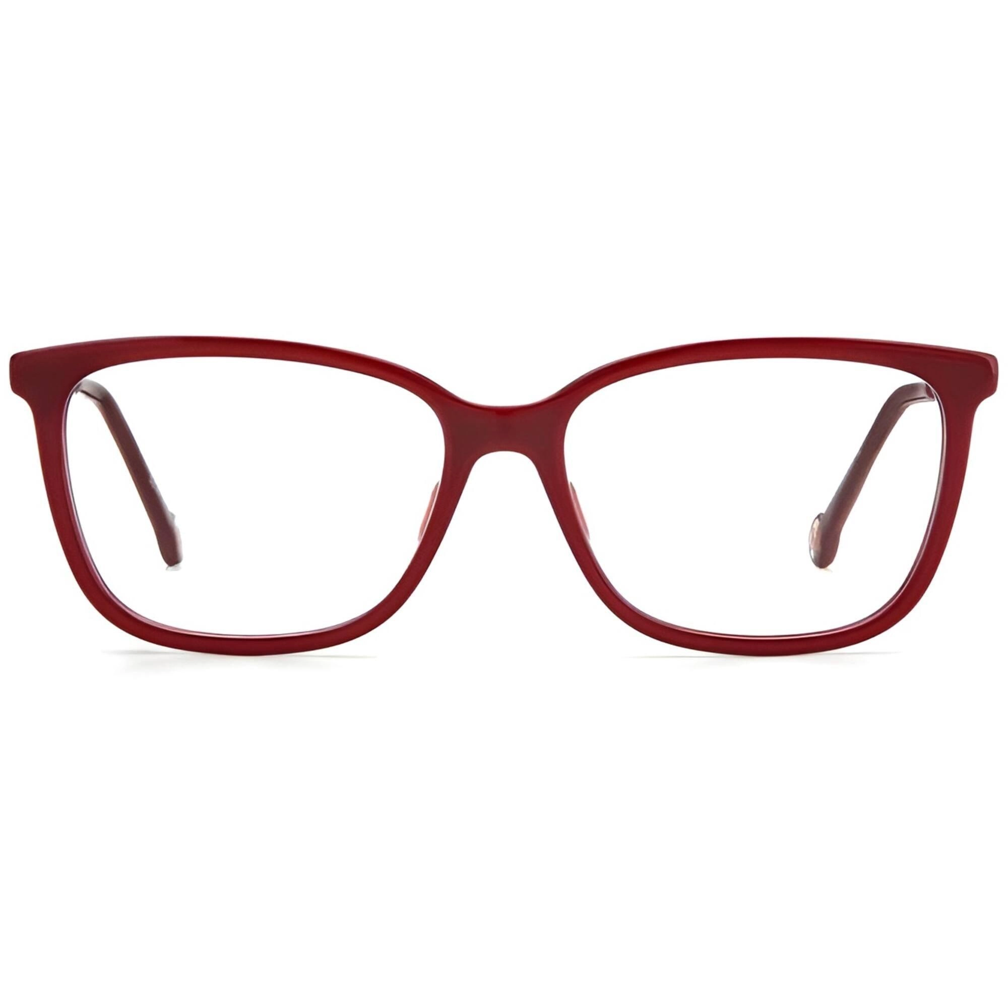 Carolina Herrera Women's Eyeglasses - Burgundy Acetate/Metal Frame | CH 0072 0LHF
