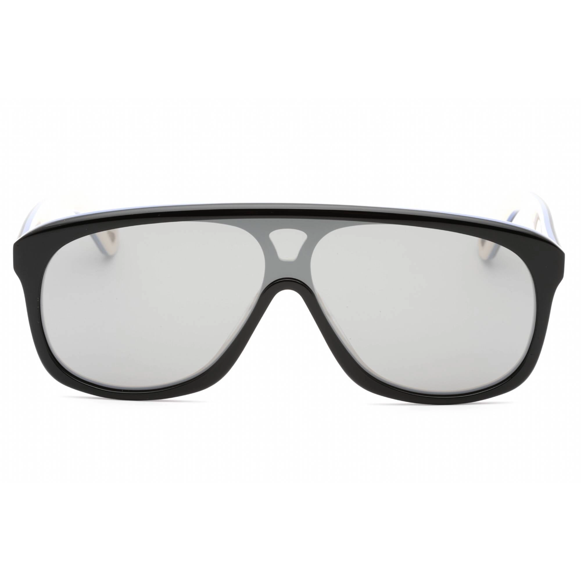 Chloe Women's Sunglasses - Black Shield Full Rim Recycled Acetate Frame | CH0212S 004