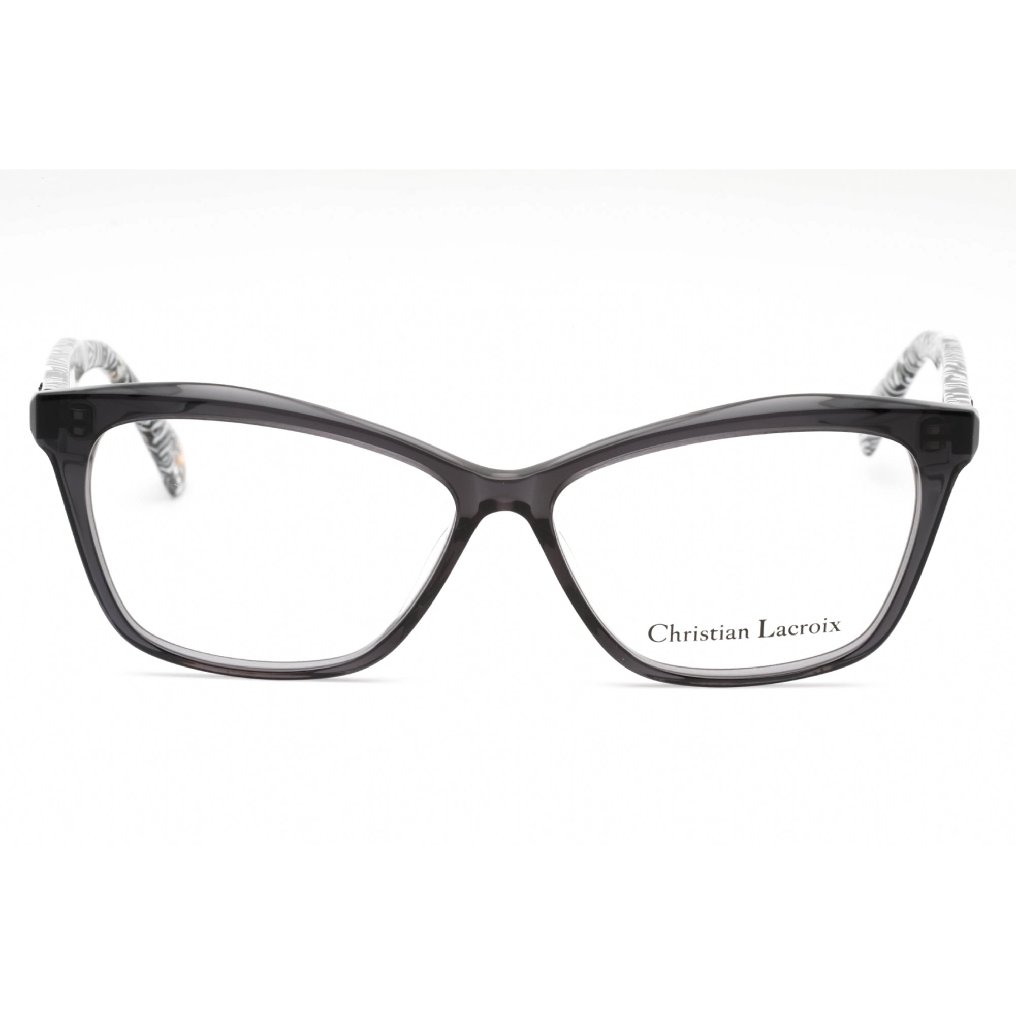 Christian Lacroix Women's Eyeglasses - Grey Plastic Cat Eye Full Rim | CL1106 929