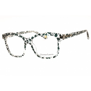 Christian Lacroix Women's Eyeglasses - Ivory Plastic Cat Eye Full Rim | CL1076 588