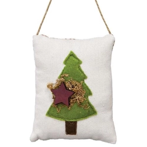 *Christmas Tree Pillow Ornament