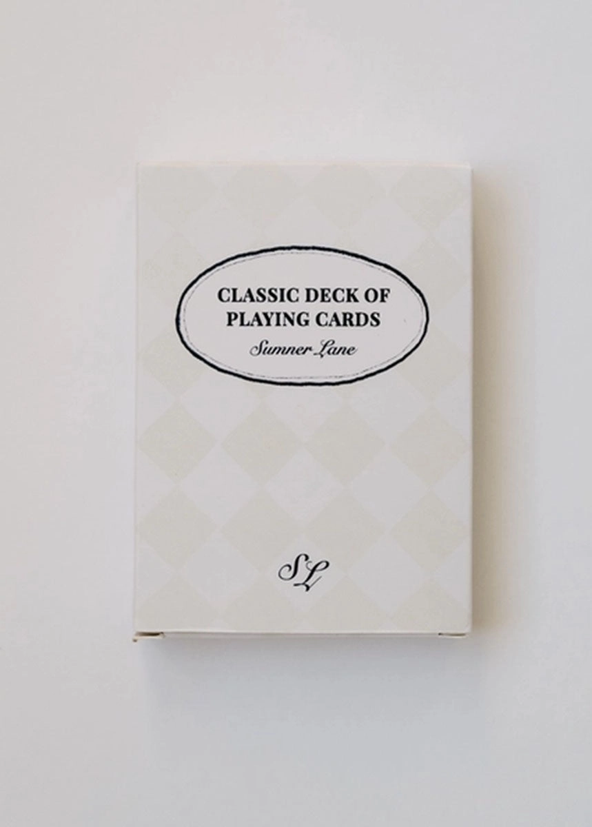 Classic Deck Of Playing Cards