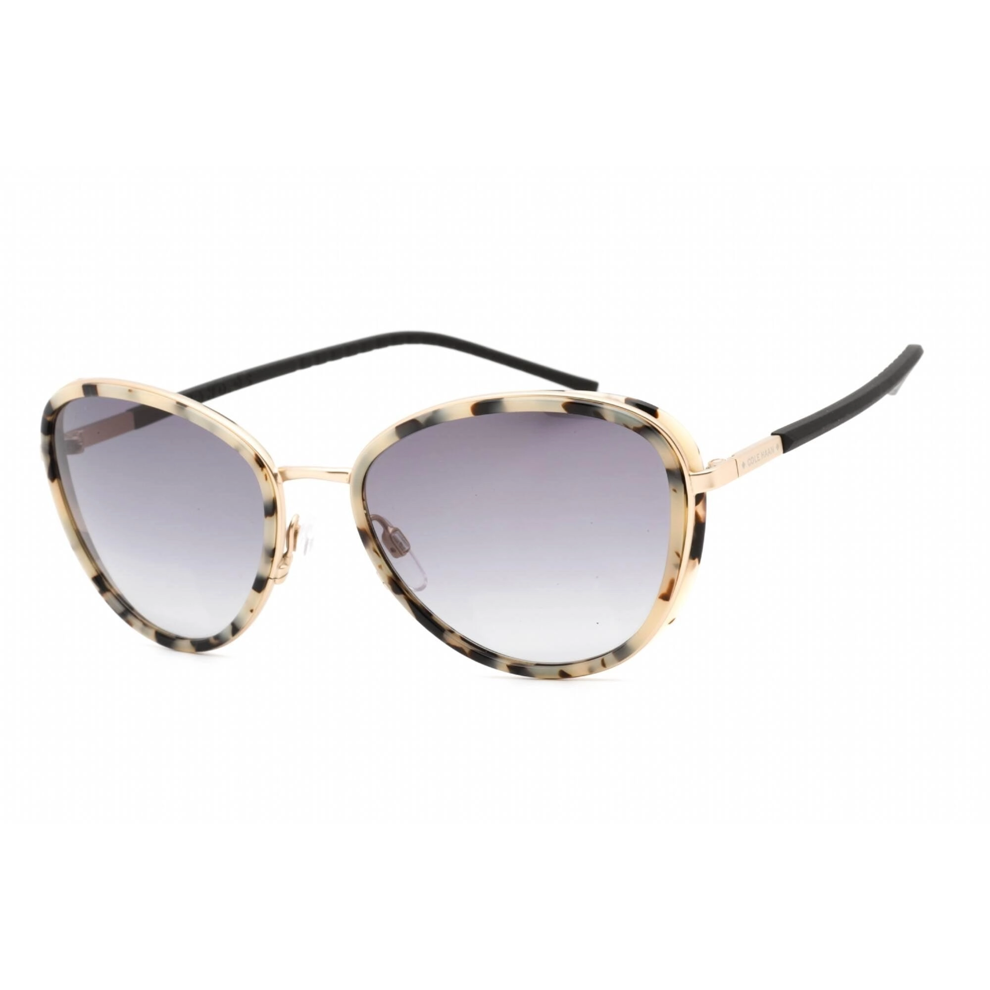Cole Haan Women's Sunglasses - Ivory Tortoise Full Rim Cat Eye Frame | CH7065 010