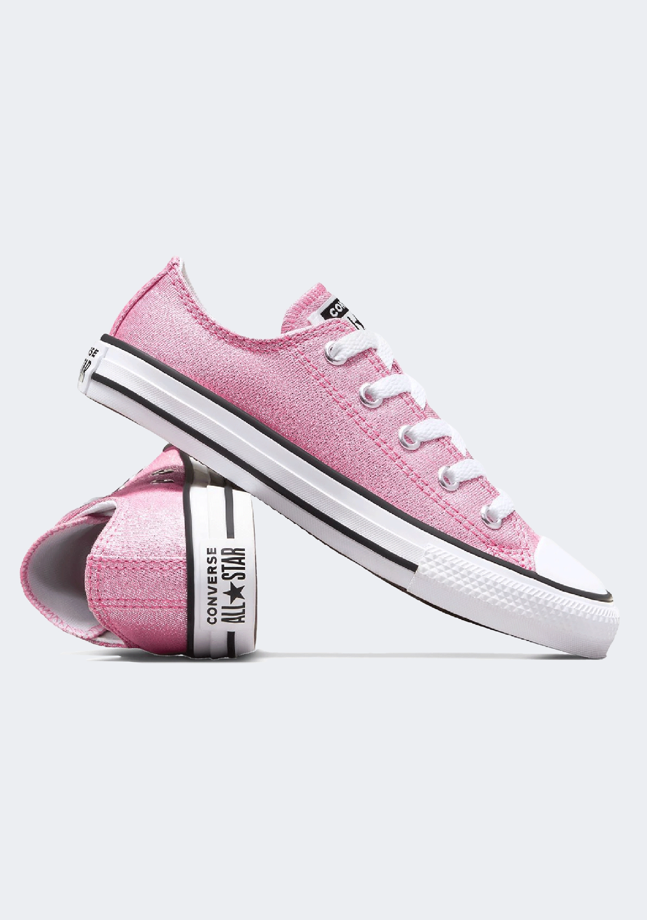Converse Kids Chuck Taylor All Star 2V Prism Glitter Low Top