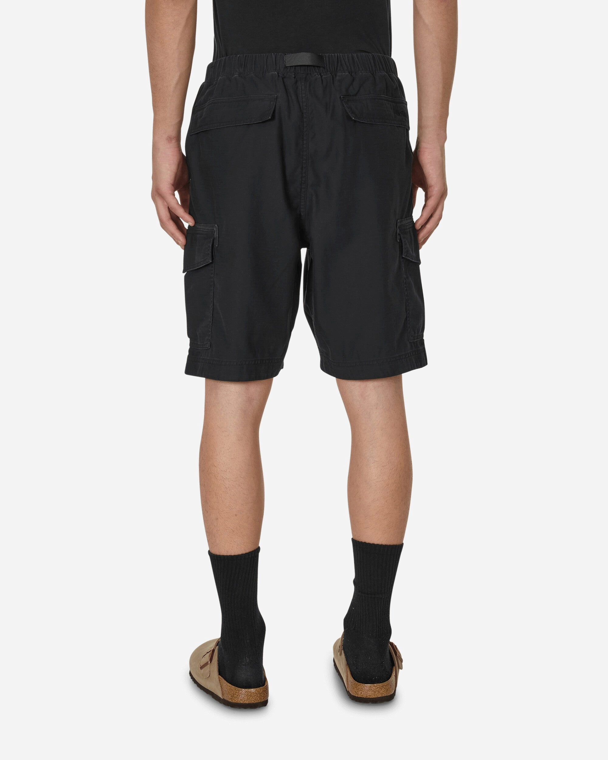 Cotton Cargo Shorts Black