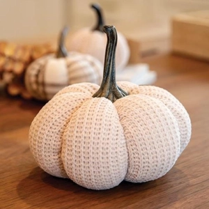 *Cream Knit Pumpkin Medium