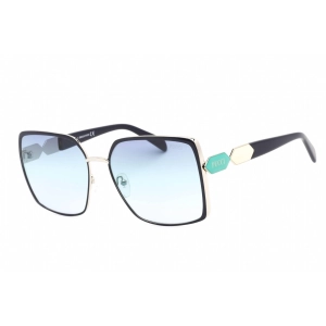 Emilio Pucci Women's Sunglasses - Blue/Other Rectangular Metal Frame | EP0169 92Z