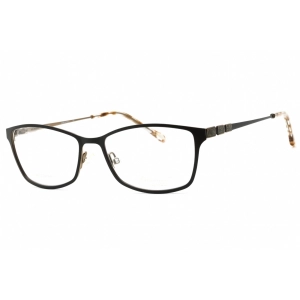 Emozioni Women's Eyeglasses - Brown Metal Full Rim Rectangular Frame | EM 4416 009Q 00