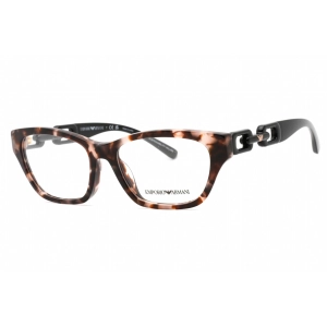 Emporio Armani Women's Eyeglasses - Shiny Pink Havana Plastic Frame | 0EA3223U 5410