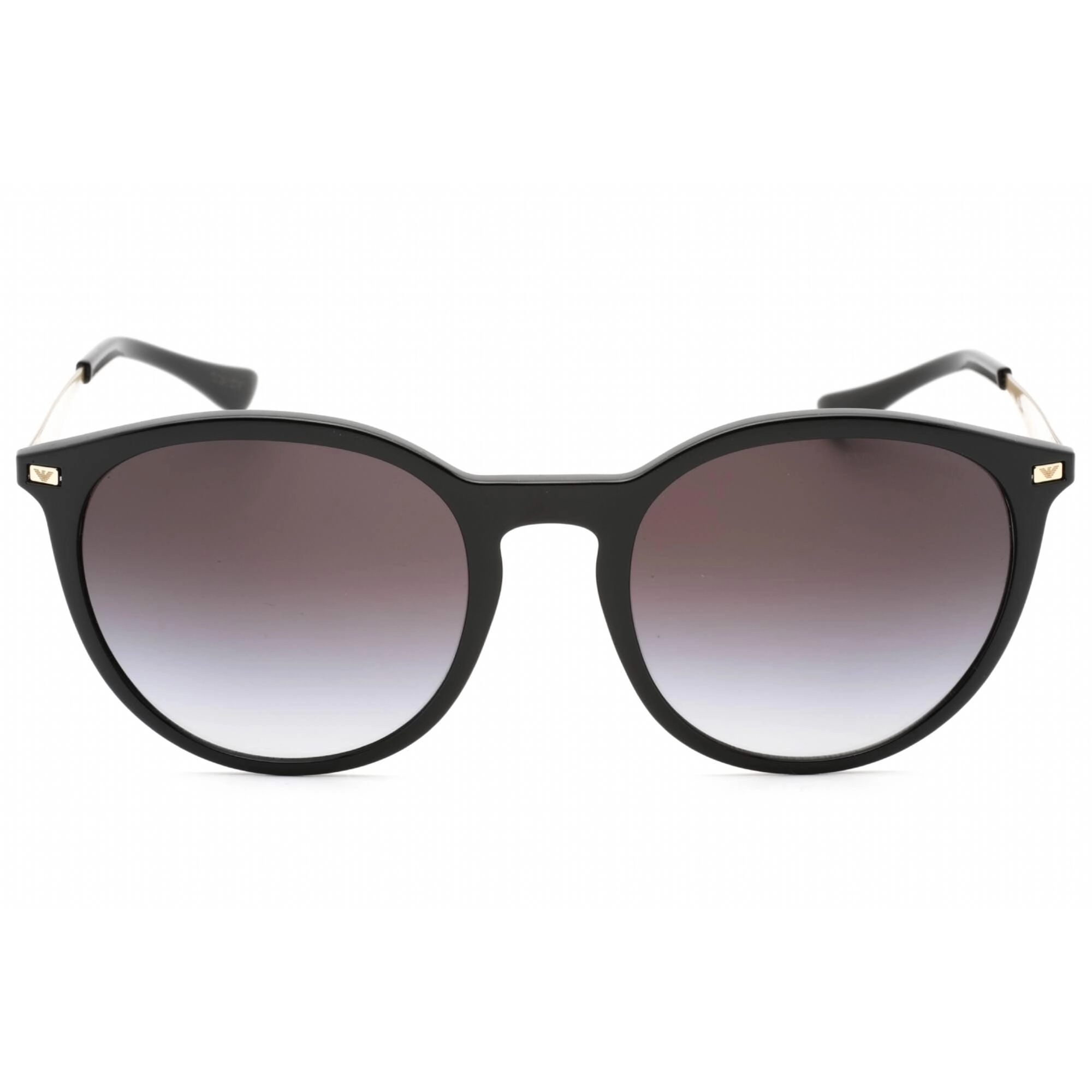 Emporio Armani Women's Sunglasses - Grey Gradient Lens Shiny Black | 0EA4148 500187