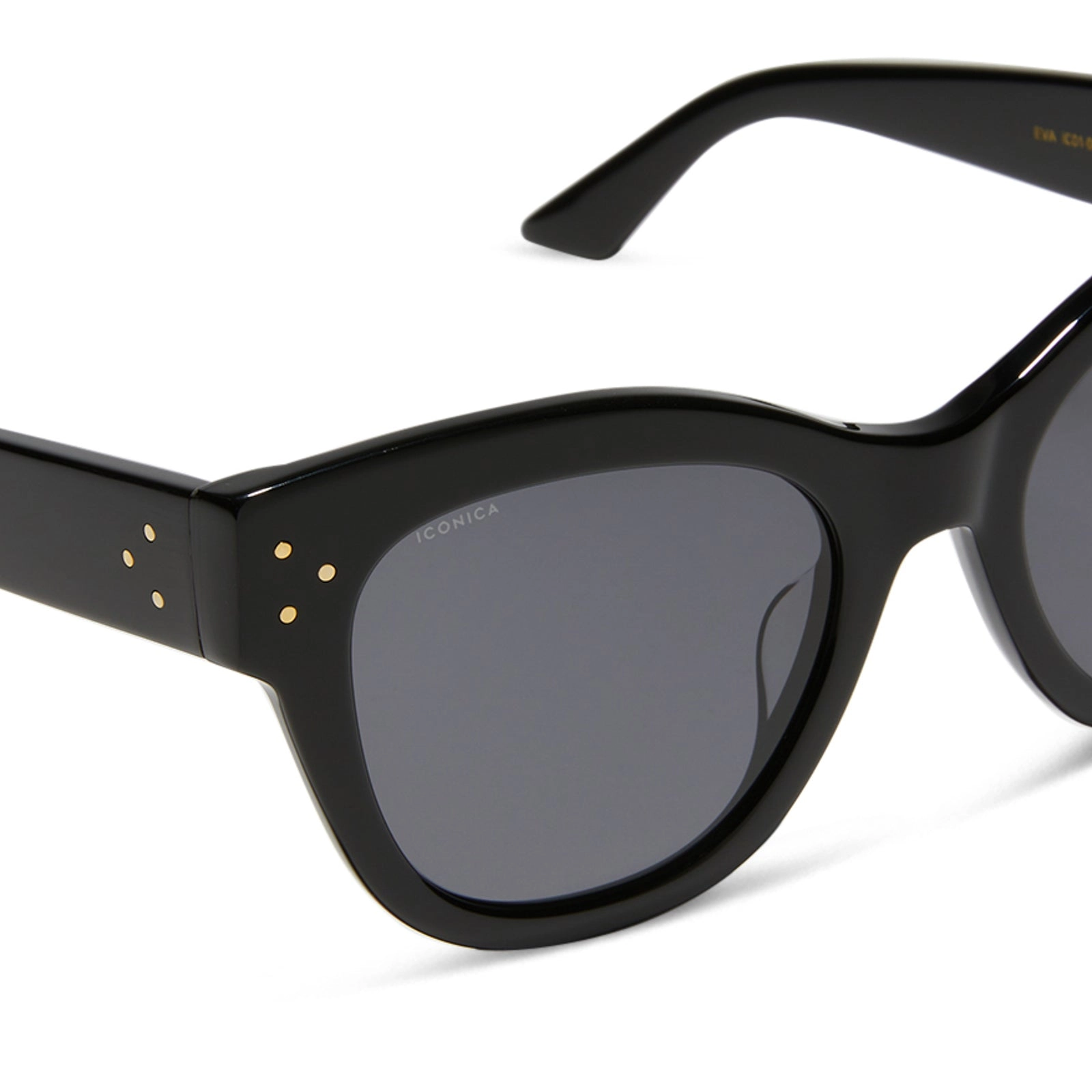 EVA - BLACK   GREY   POLARIZED SUNGLASSES