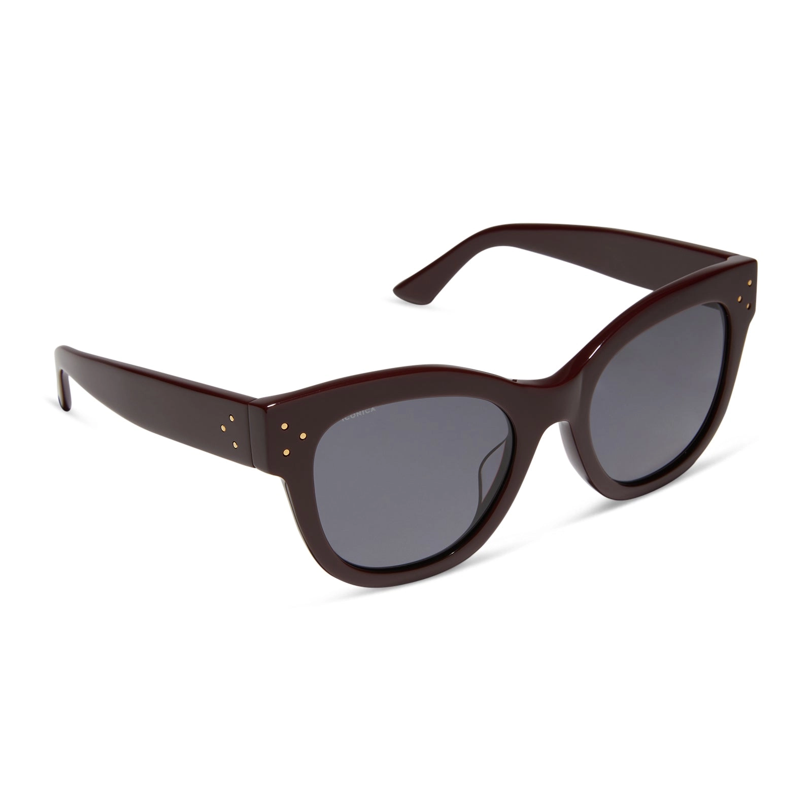 EVA - BORDEAUX   GREY   POLARIZED SUNGLASSES
