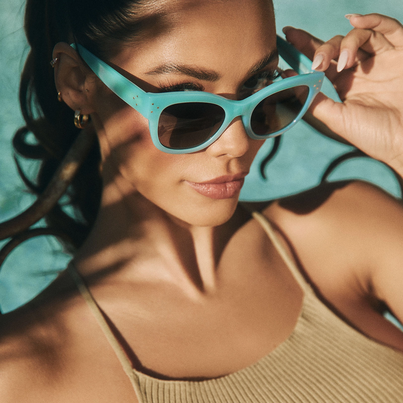 EVA - PARADISO   GREY GRADIENT   POLARIZED SUNGLASSES