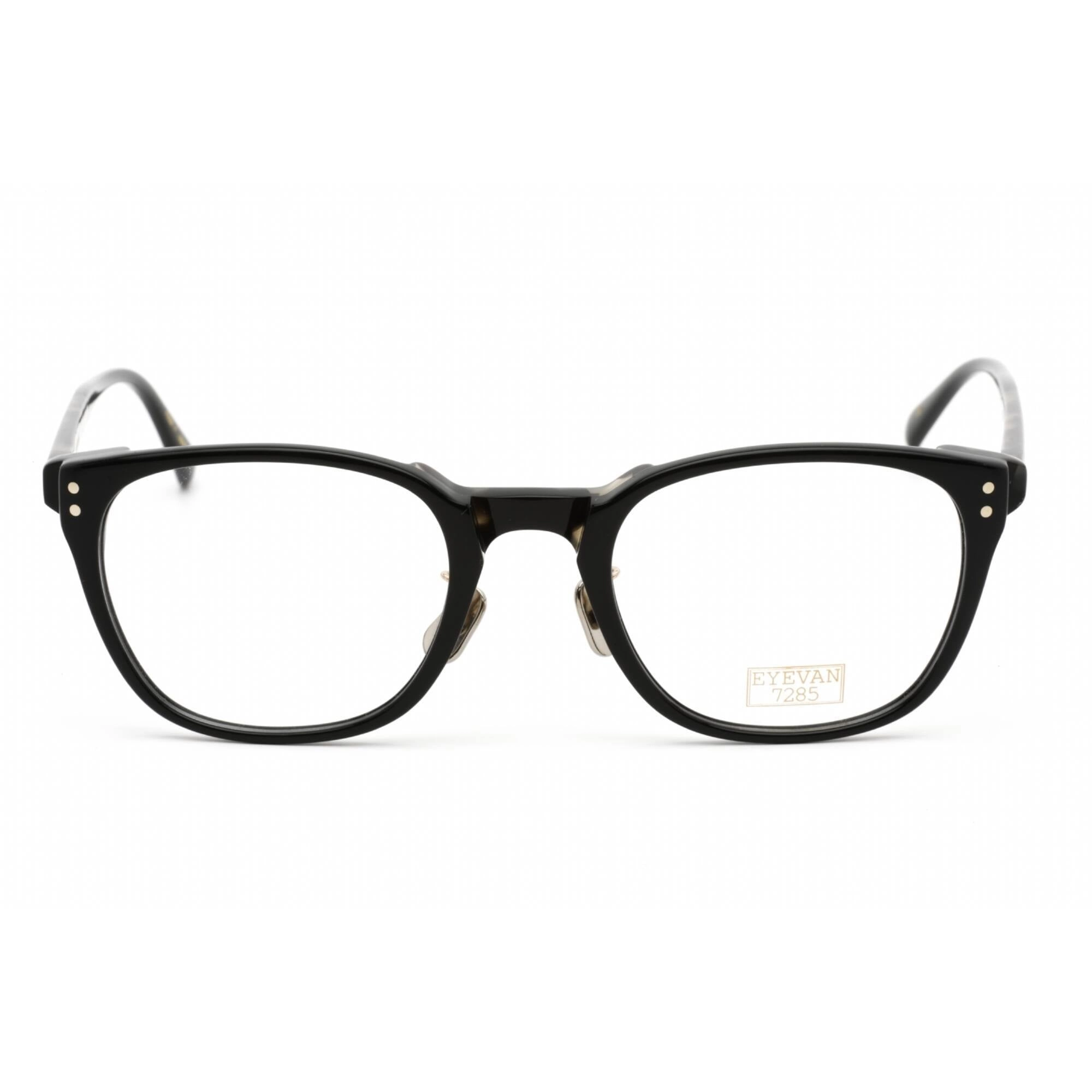 Eyevan Women's Eyeglasses - Black Cat Eye Full Rim Plastic Frame | 309-TI 100102