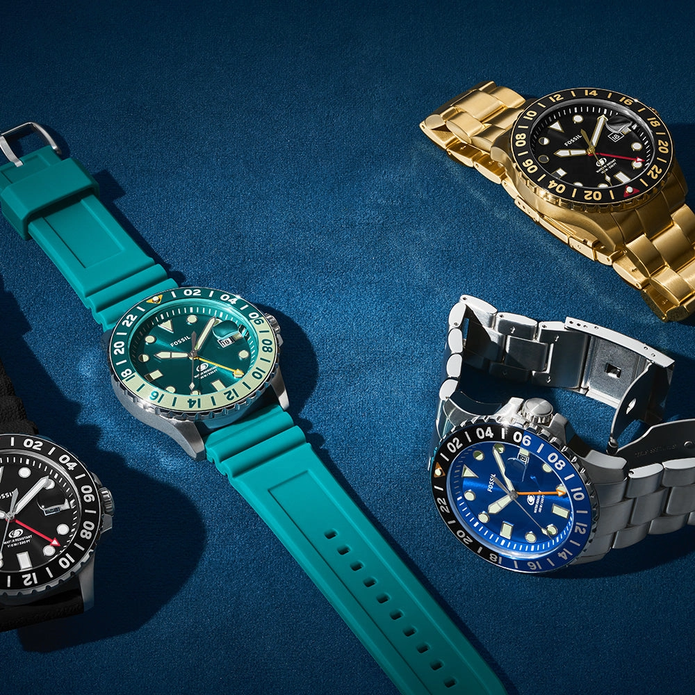 Fossil Blue GMT FS6036