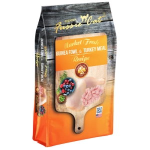 Fussie Cat Market Fresh Guineafowl and Turkey Dry Cat Food