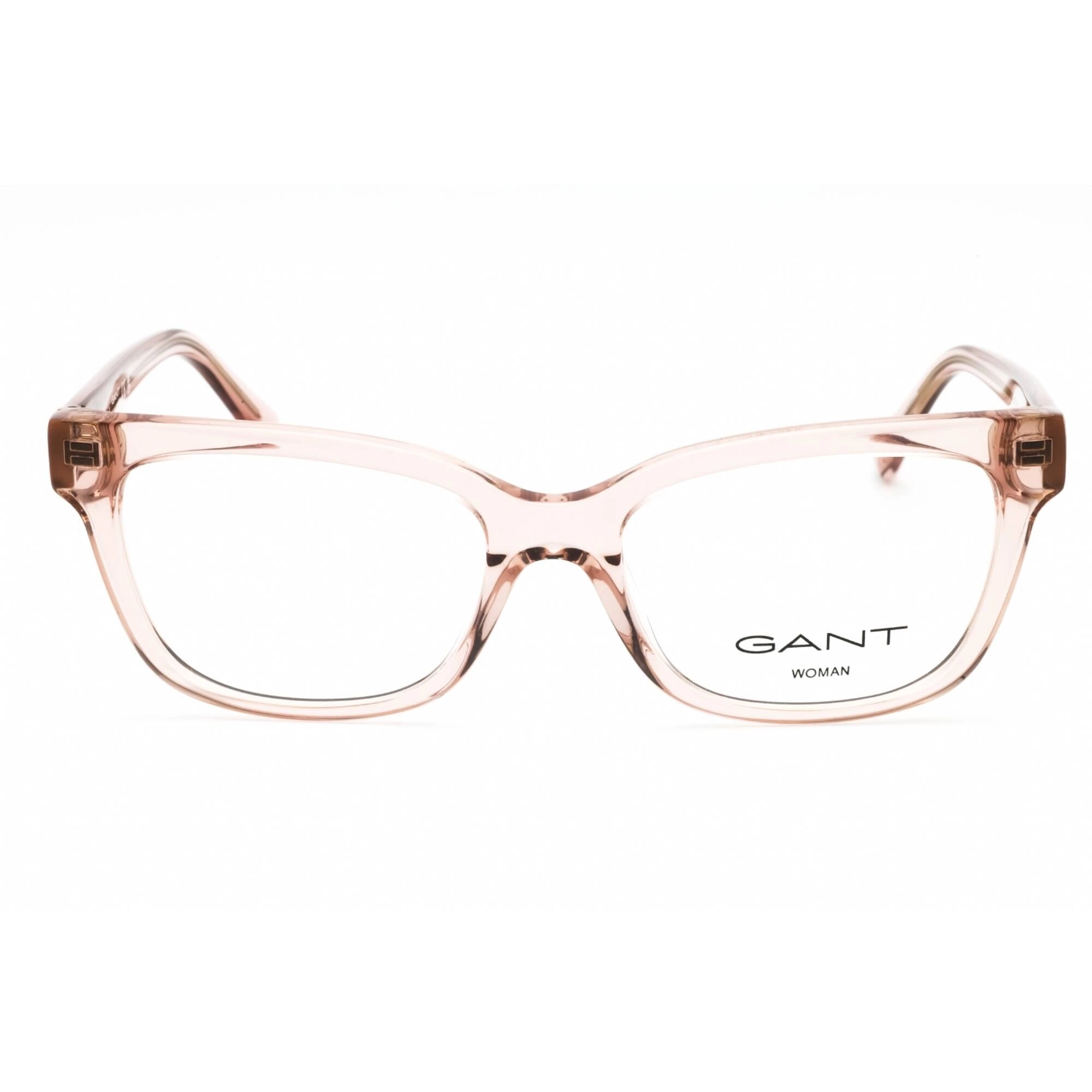 Gant Women's Eyeglasses - Shiny Beige Acetate Square Shape Full Rim Frame | GA4140 057