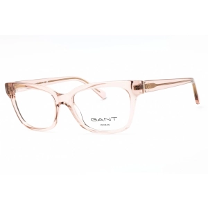 Gant Women's Eyeglasses - Shiny Beige Acetate Square Shape Full Rim Frame | GA4140 057
