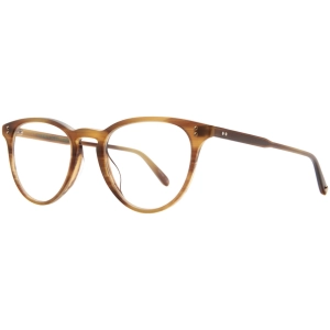 Garrett Leight Women's Eyeglasses - Bio Blonde Tortoise Oval Frame | ALICE BIO BTO