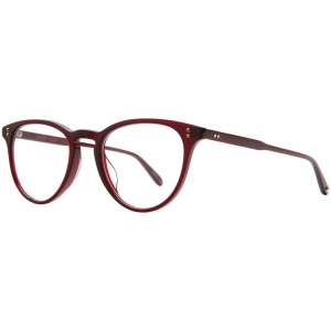 Garrett Leight Women's Eyeglasses - Bio Burgundy Oval Full Rim Frame | ALICE BIO BGY