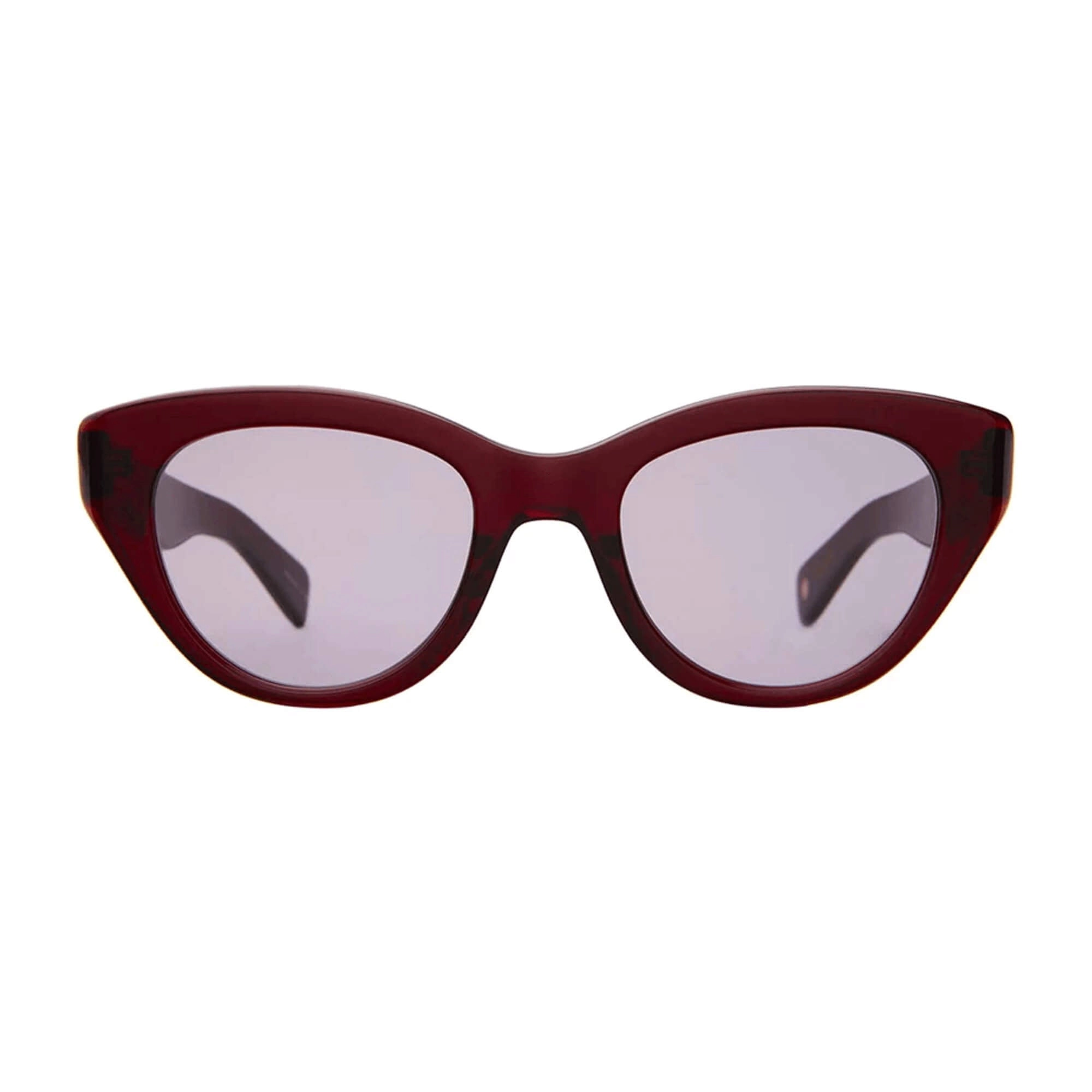 Garrett Leight Women's Sunglasses - Merlot Full Rim Cat Eye Frame | DOTTIE MER/SFPLU