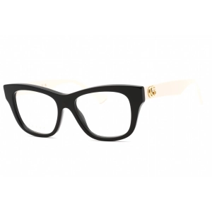 Gucci Women's Eyeglasses - Black Acetate Cat Eye Shape Full Rim Frame | GG0999O 002