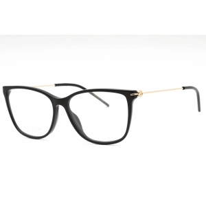 Gucci Women's Eyeglasses - Black Cat Eye Full Rim Frame Clear Demo Lens | GG1272O 001