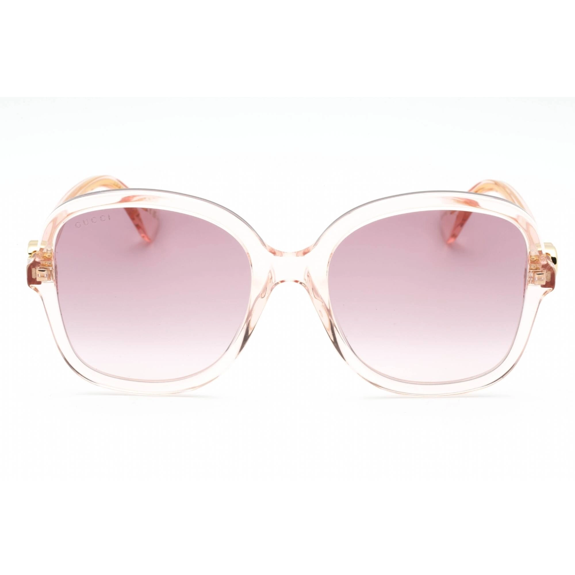 Gucci Women's Sunglasses - Pink Plastic Butterfly Shape Full Rim Frame | GG1178S 005