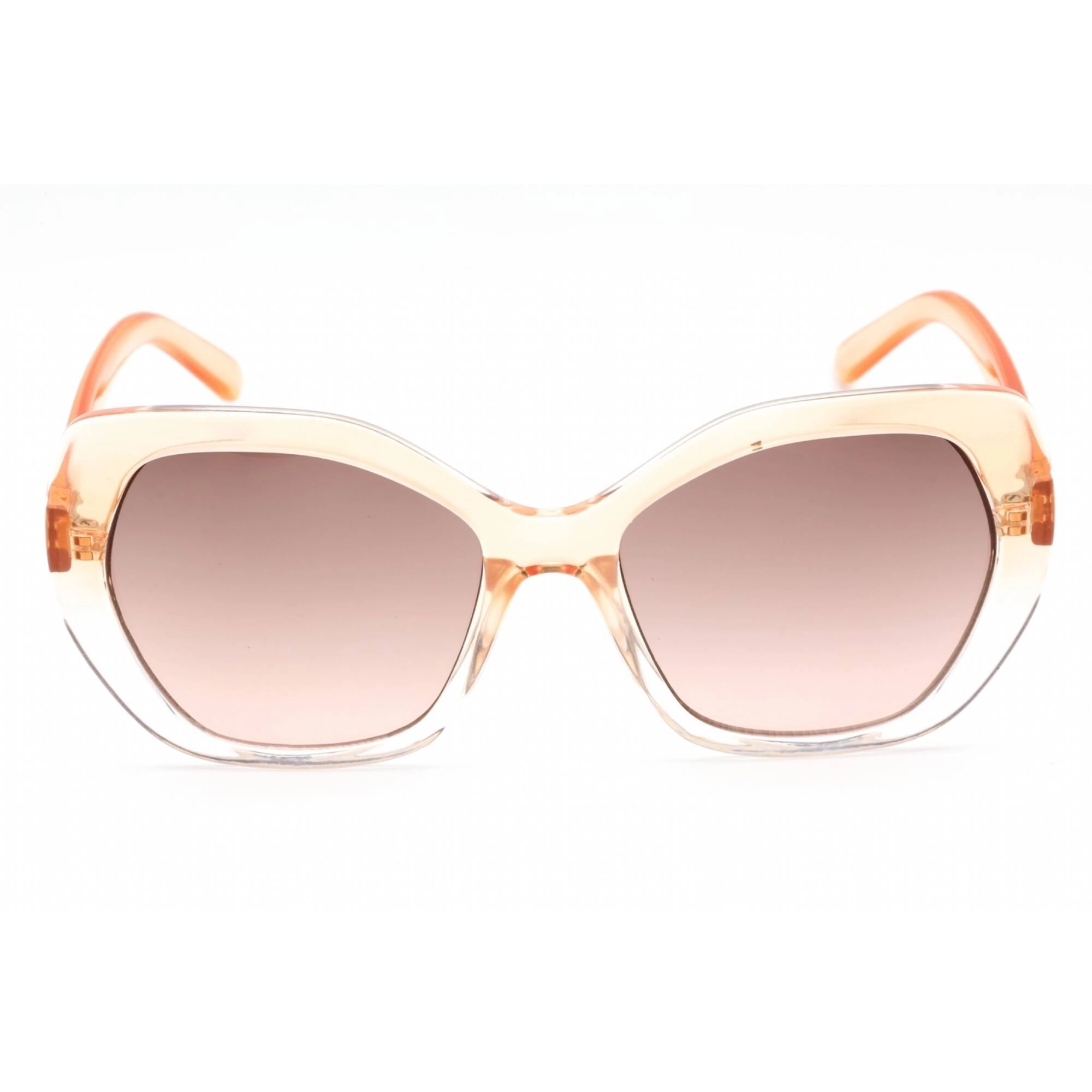 Guess Factory Women's Sunglasses - Orange Crystal Cat Eye Plastic Frame | GF0390 72T