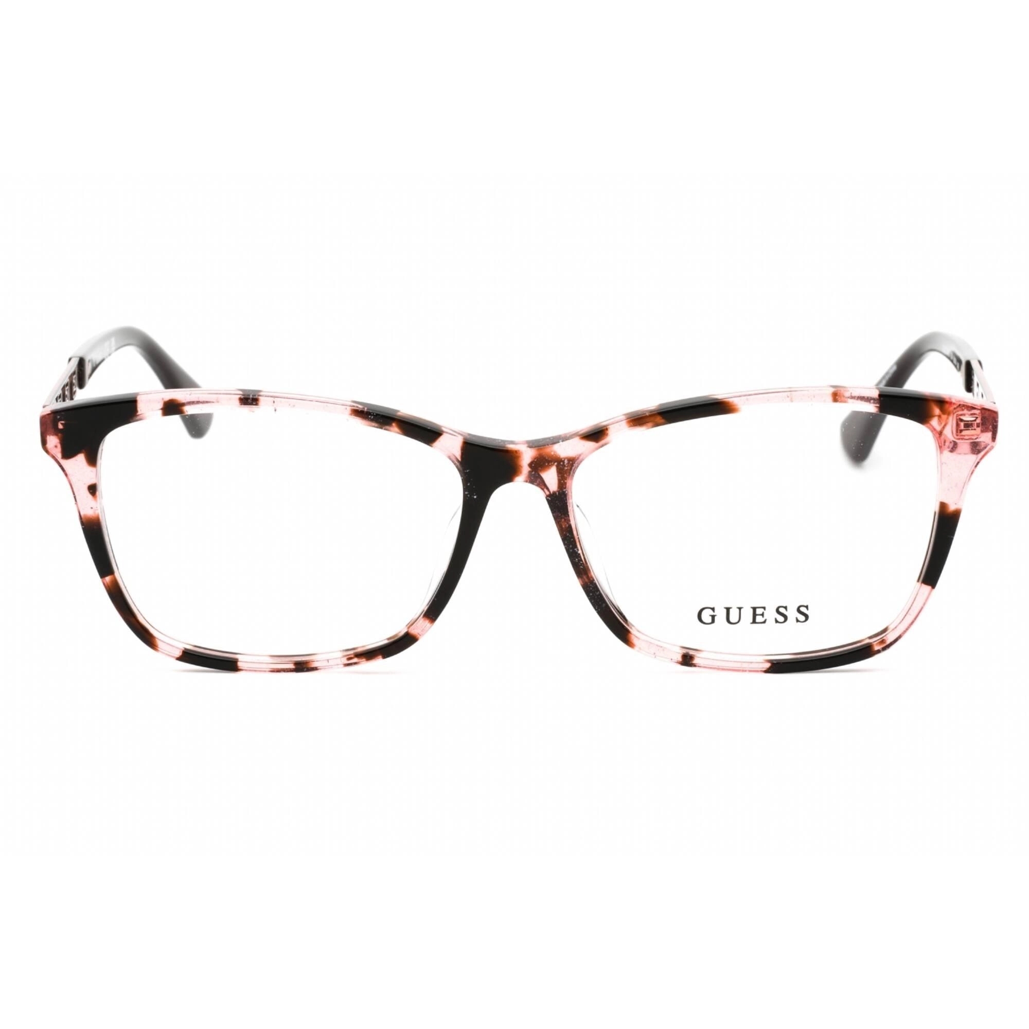 Guess Women's Eyeglasses - Clear Demo Lens Pink /Other Cat Eye Frame | GU2773-D 074