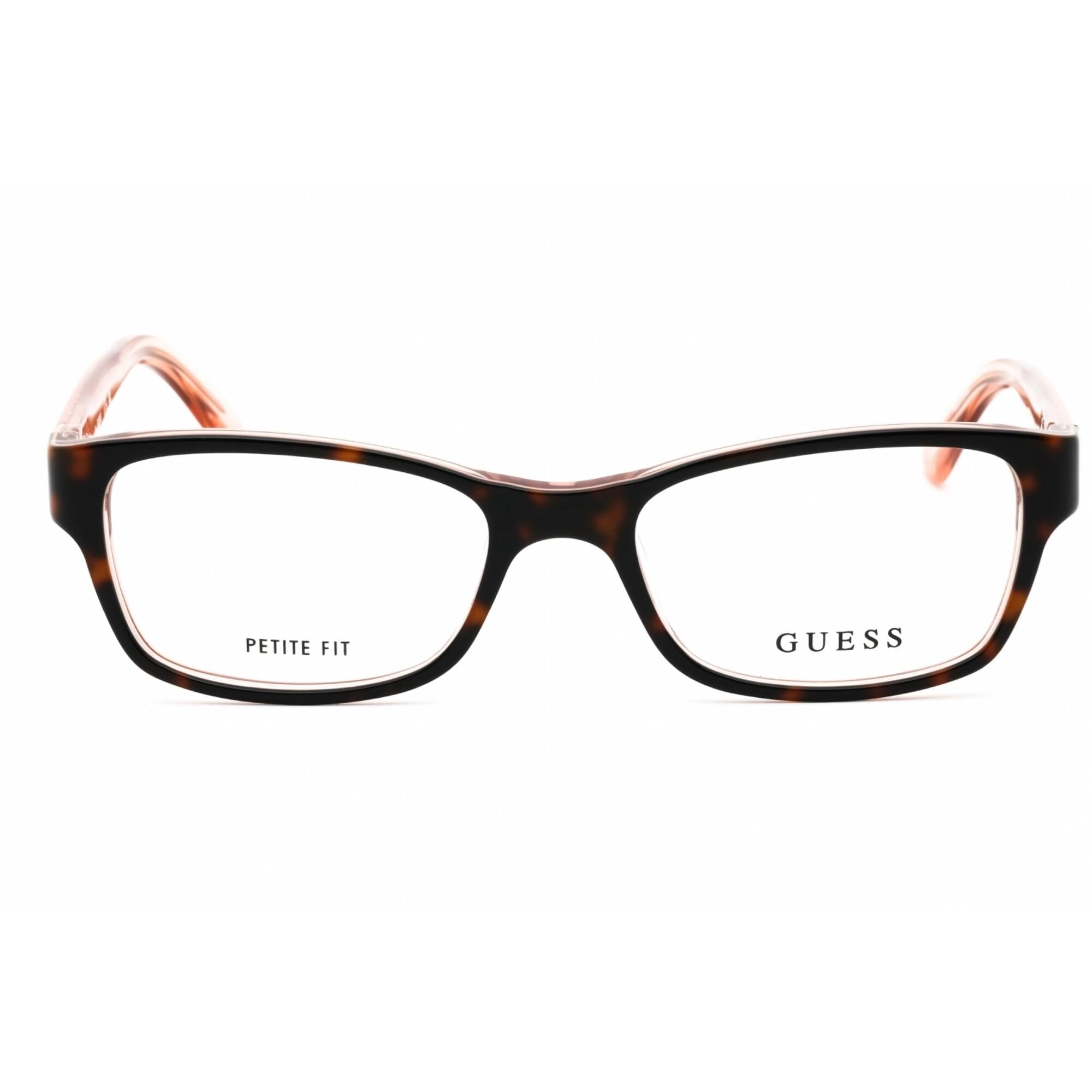 Guess Women's Eyeglasses - Havana/Other Acetate Cat Eye Full Rim Frame | GU2591 056