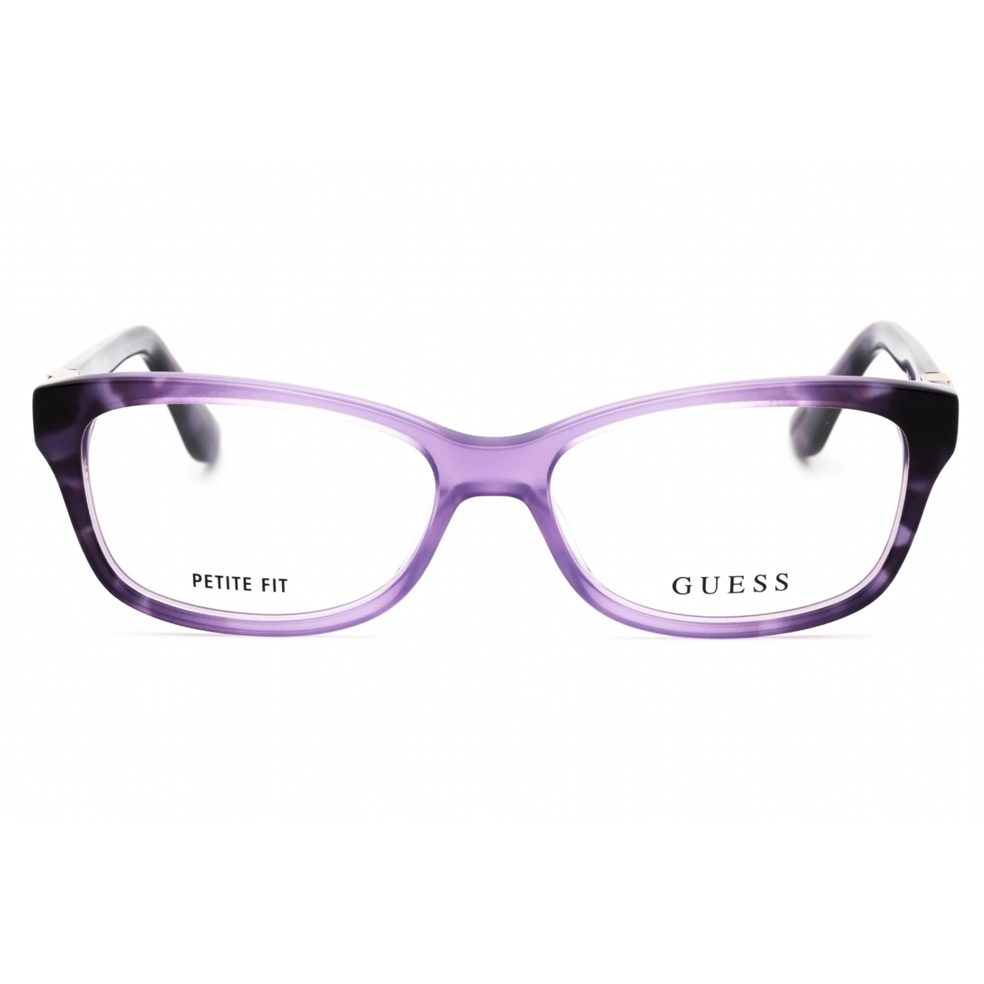 Guess Women's Eyeglasses - Violet/Other Rectangular Full Rim Frame | GU2948 083