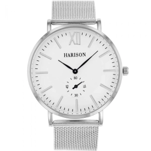 Harison Silver Tone Mesh Watch *Imitation Sub Dial